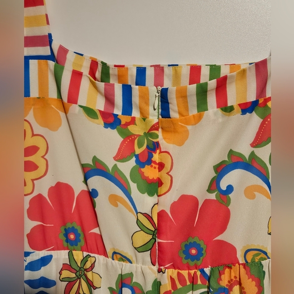 Flying Tomato Multicolor Floral Maxi Dress Size 3X - Picture 6 of 11